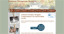 Desktop Screenshot of lebanonvethospital.com